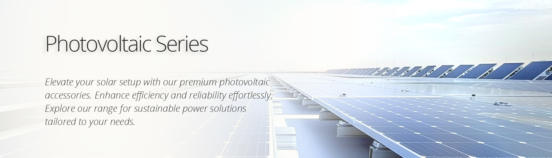 Photovoltaic Accessories