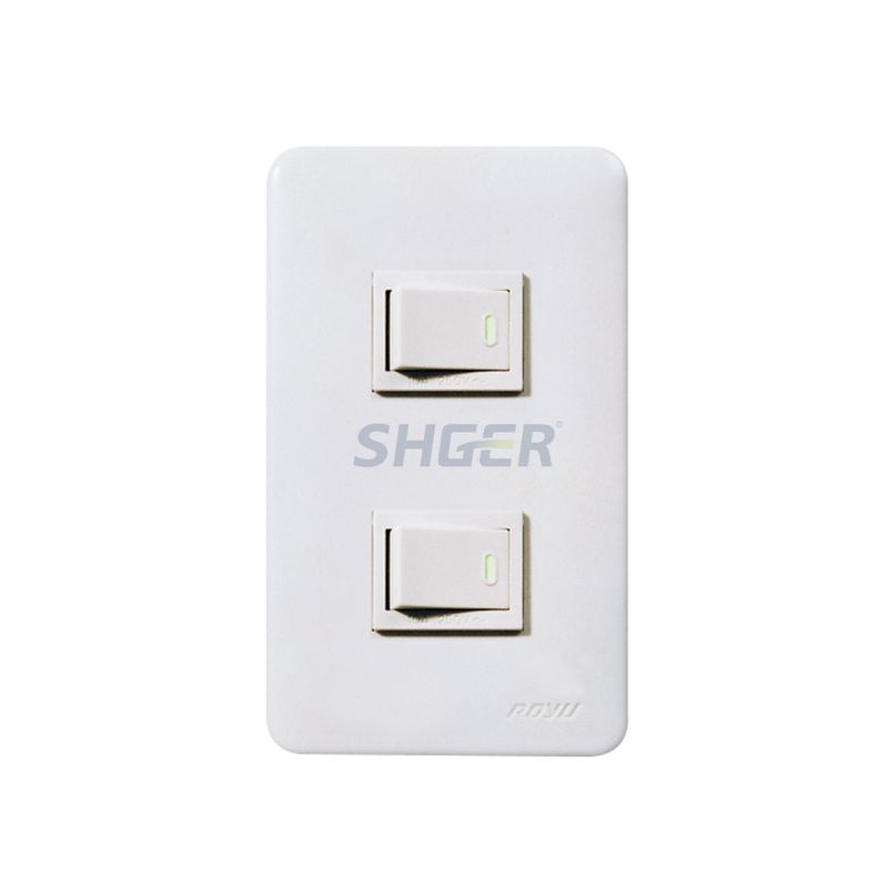 WH503 120 size 2 gang switch