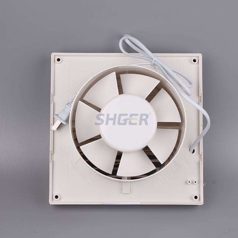 Full plastic body small size ventilator for bathroom