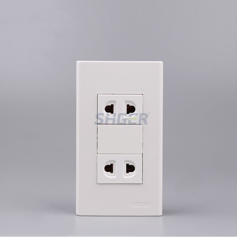 WH113 120 size 2 gang socket