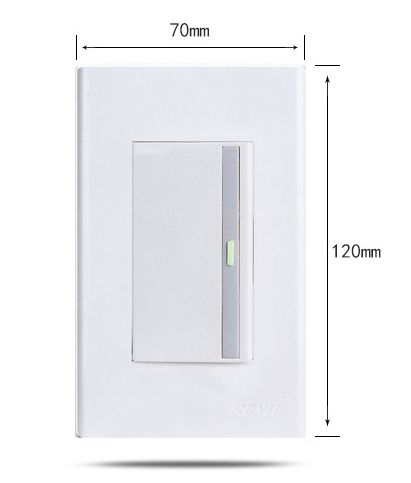 WD501 120 size 1 gang lighting switch